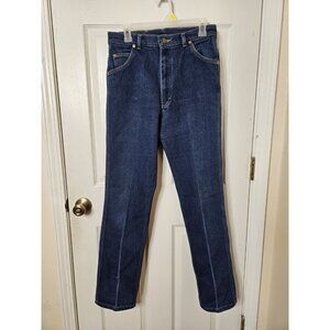 Lee MR Womens Jeans Size 16x31 High Rise Tapored Denim Union Stamp Vtg USA